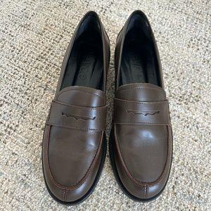 Aeyde Oscar loafer size 38 , color Moka